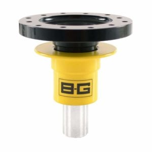 B-G Racing Weld-On 6-Point Quick Release Steering Wheel Boss