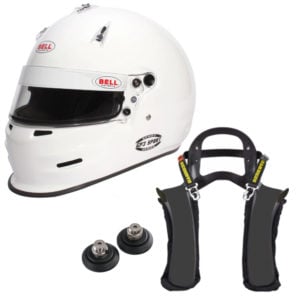 Bell GP3 Sport Helmet With Schroth XLT HANS Package