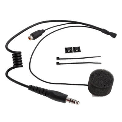 ZeroNoise Pit-Link Microphone Helmet Kit