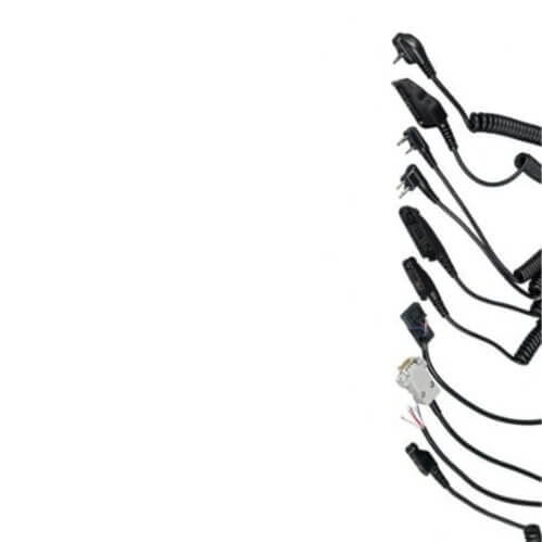 Stilo Push-to-Talk & Pit Crew Headset Radio Cables