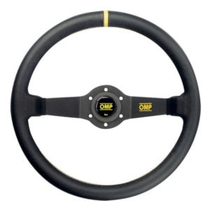OMP Rally Leather Steering Wheel