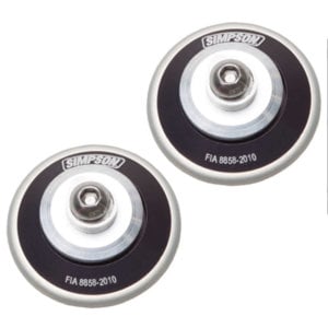 Simpson HANS Clips FIA 8858-2010