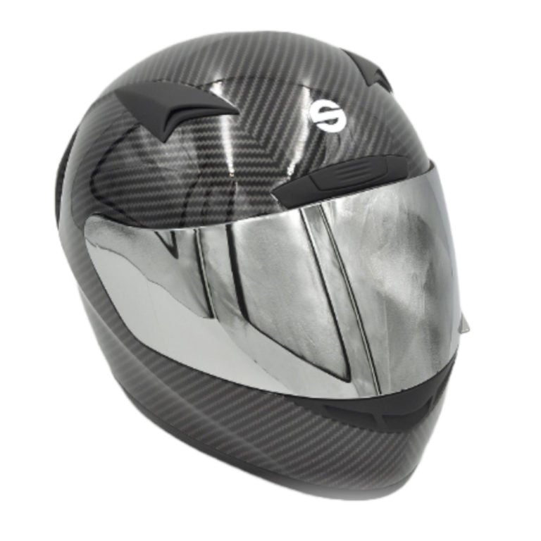 Club X1 Silver Mirror Visor