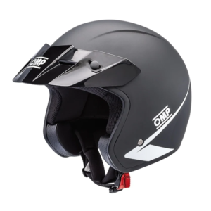 OMP Star Helmet - Matt Black